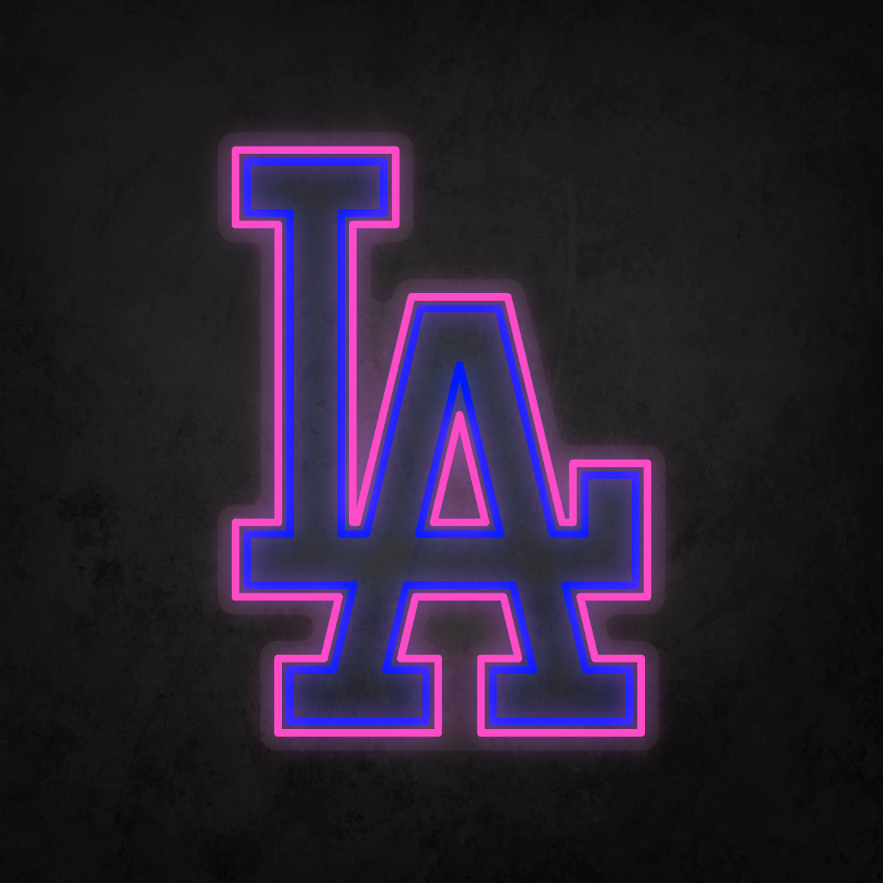 LED Neon Sign - Los Angeles Dodgers Large