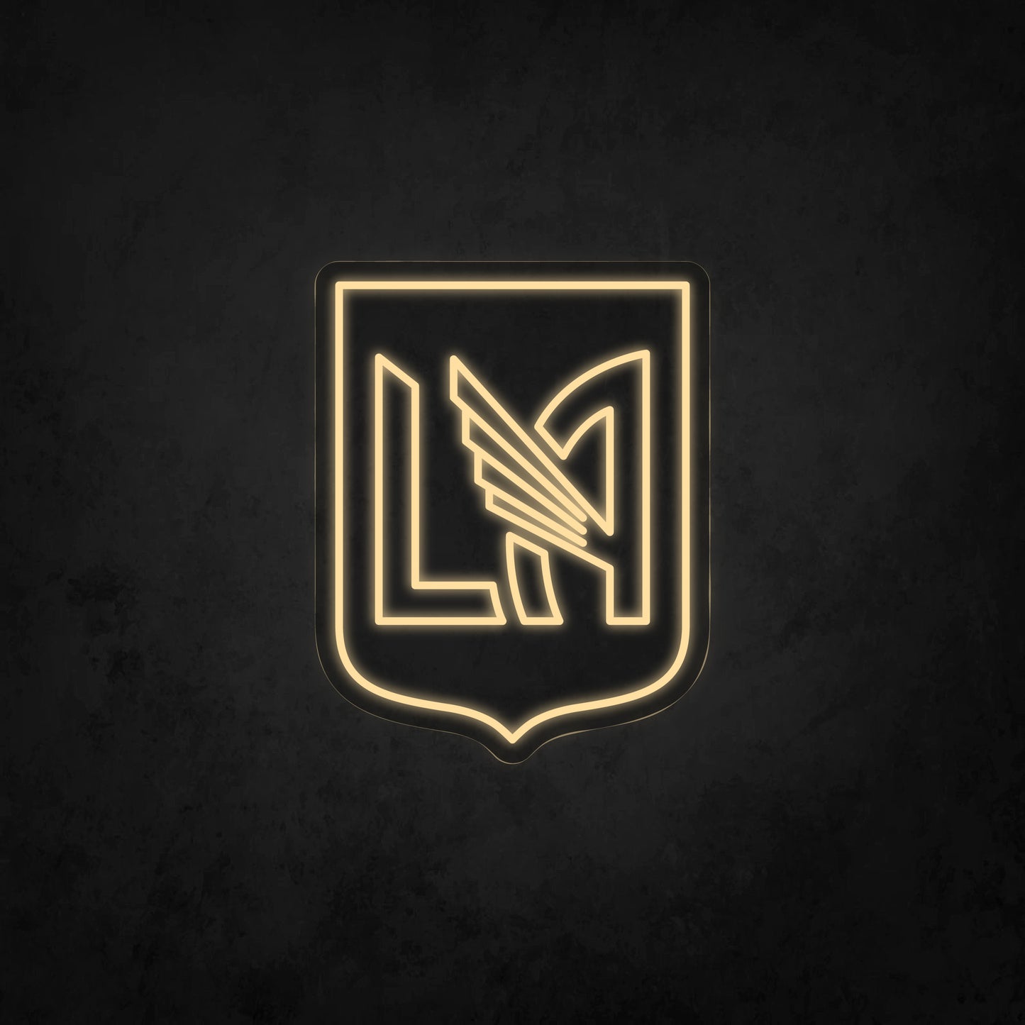LED Neon Sign - Los Angeles Football Club - LA FC - Small