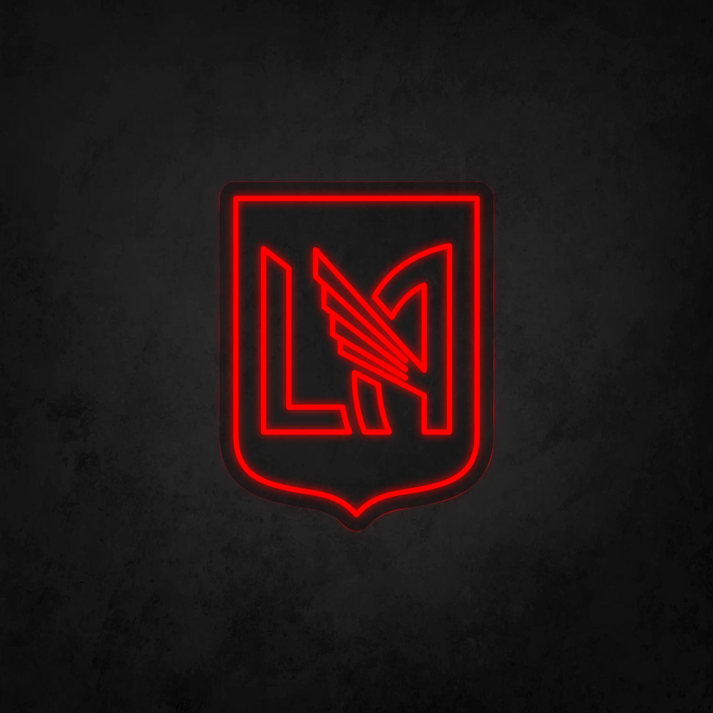 LED Neon Sign - Los Angeles Football Club - LA FC - Small
