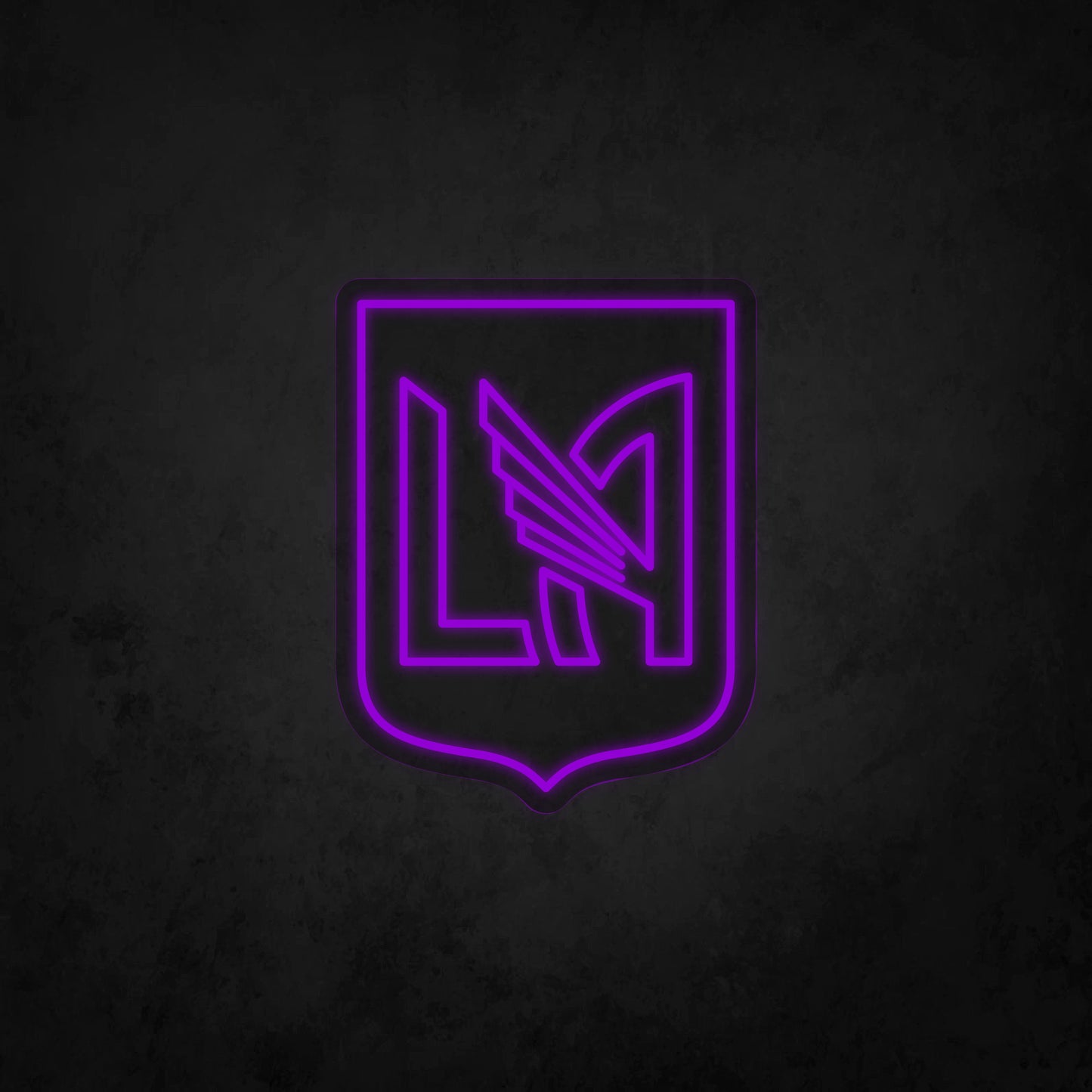 LED Neon Sign - Los Angeles Football Club - LA FC - Small