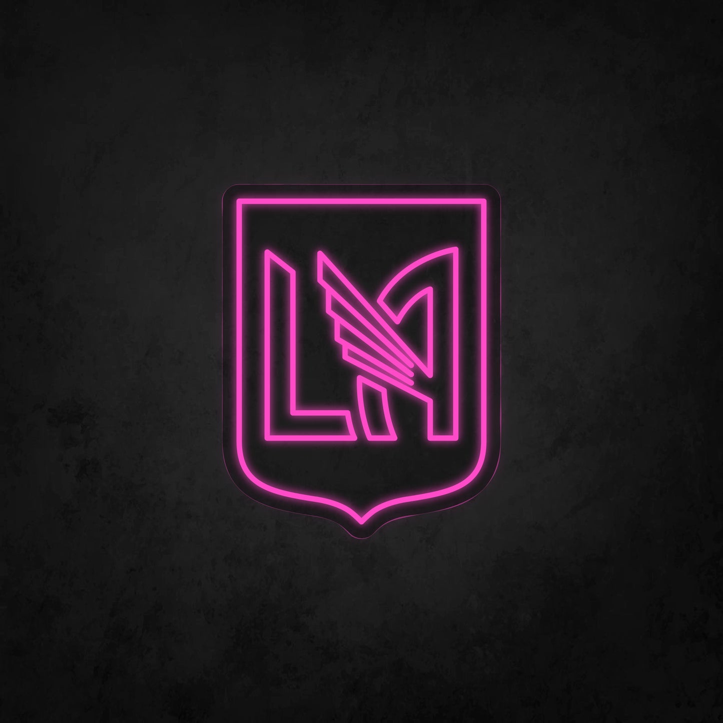 LED Neon Sign - Los Angeles Football Club - LA FC - Small