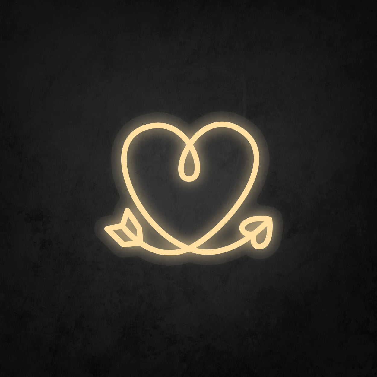 LED Neon Sign - Love Arrow