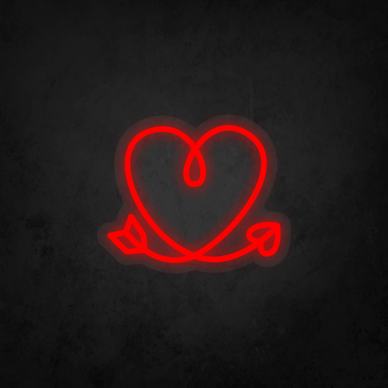 LED Neon Sign - Love Arrow