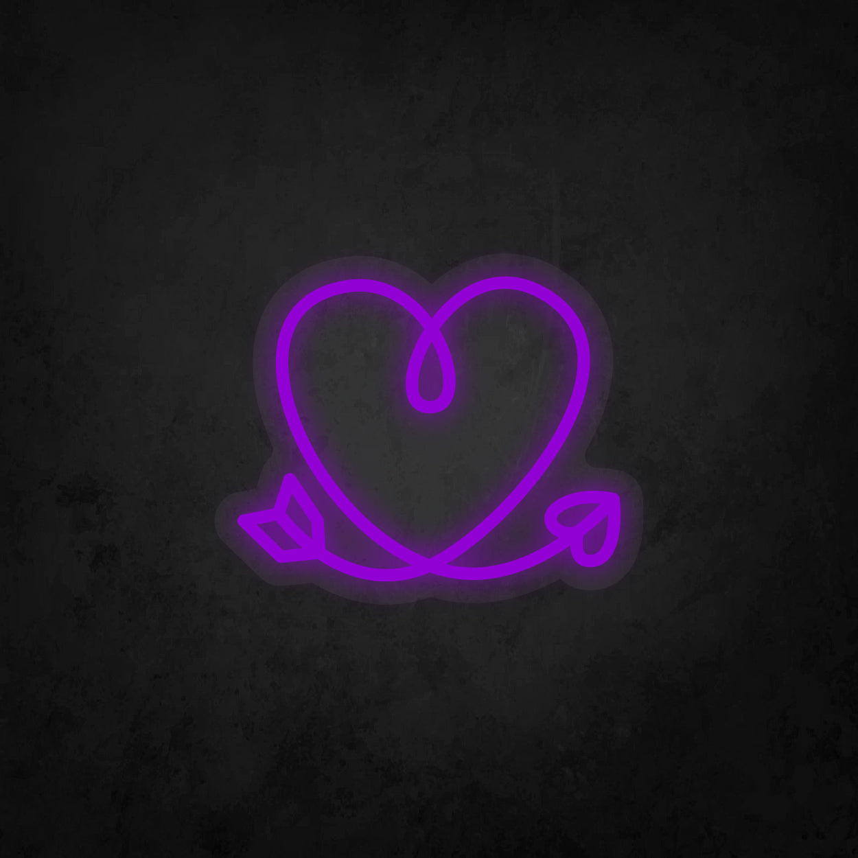 LED Neon Sign - Love Arrow
