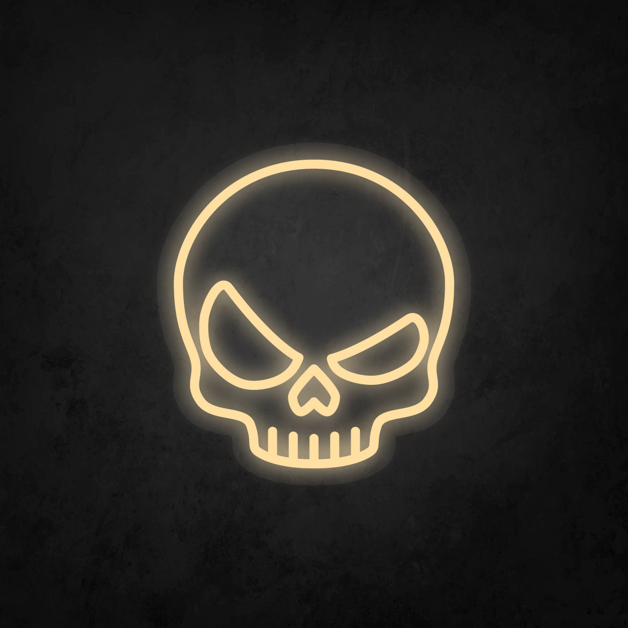 LED Neon Sign - Mad Skull
