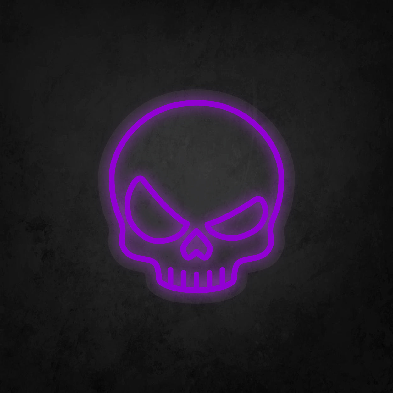 LED Neon Sign - Mad Skull