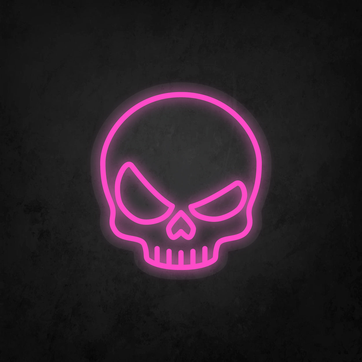 LED Neon Sign - Mad Skull
