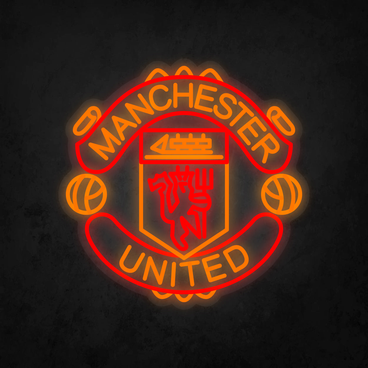 LED Neon Sign - Manchester United