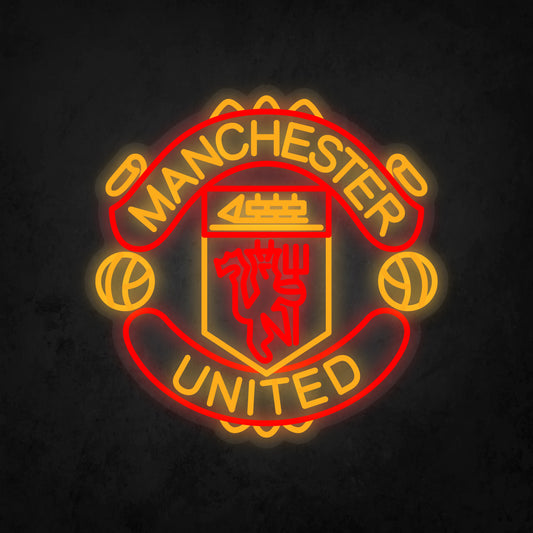 LED Neon Sign - Manchester United