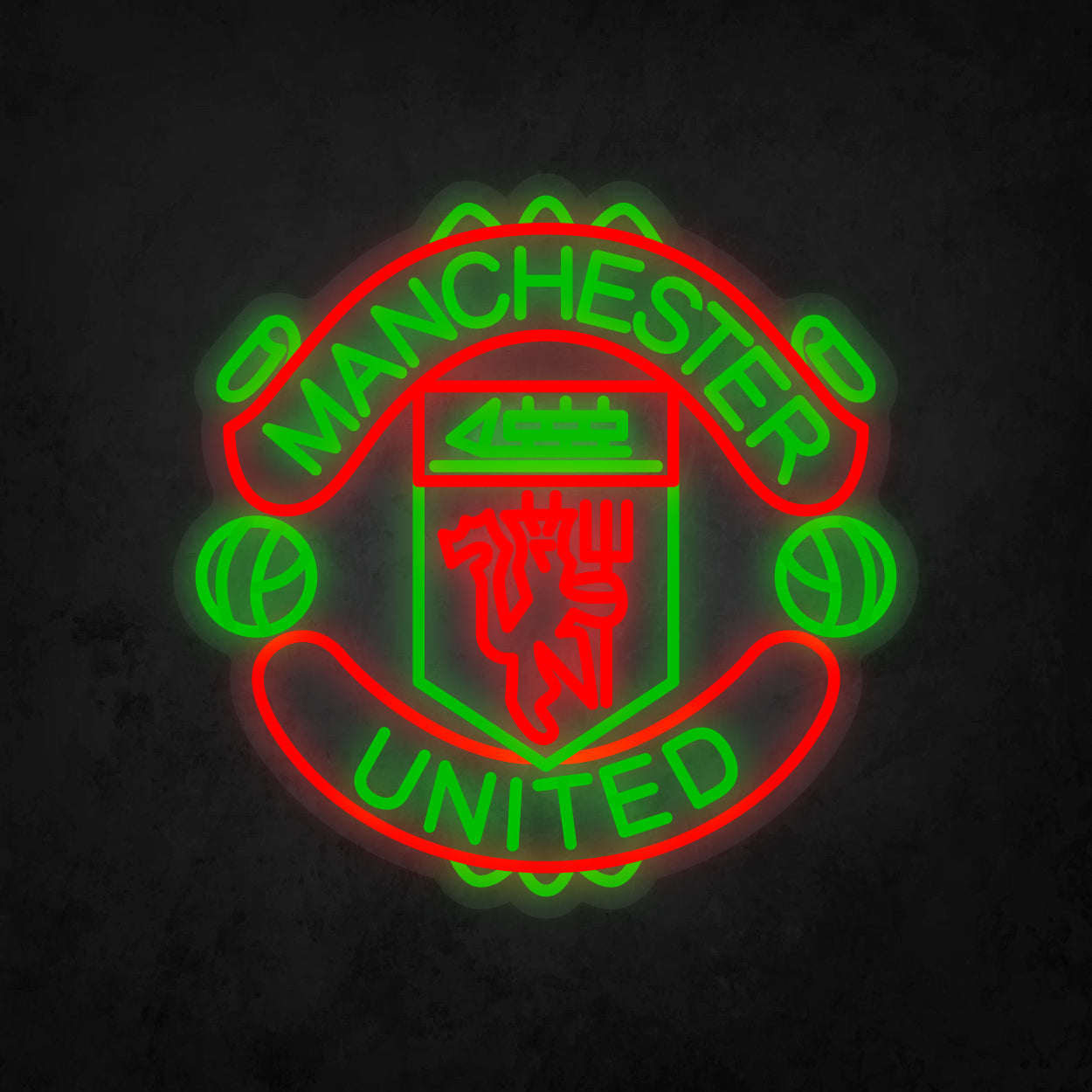 LED Neon Sign - Manchester United
