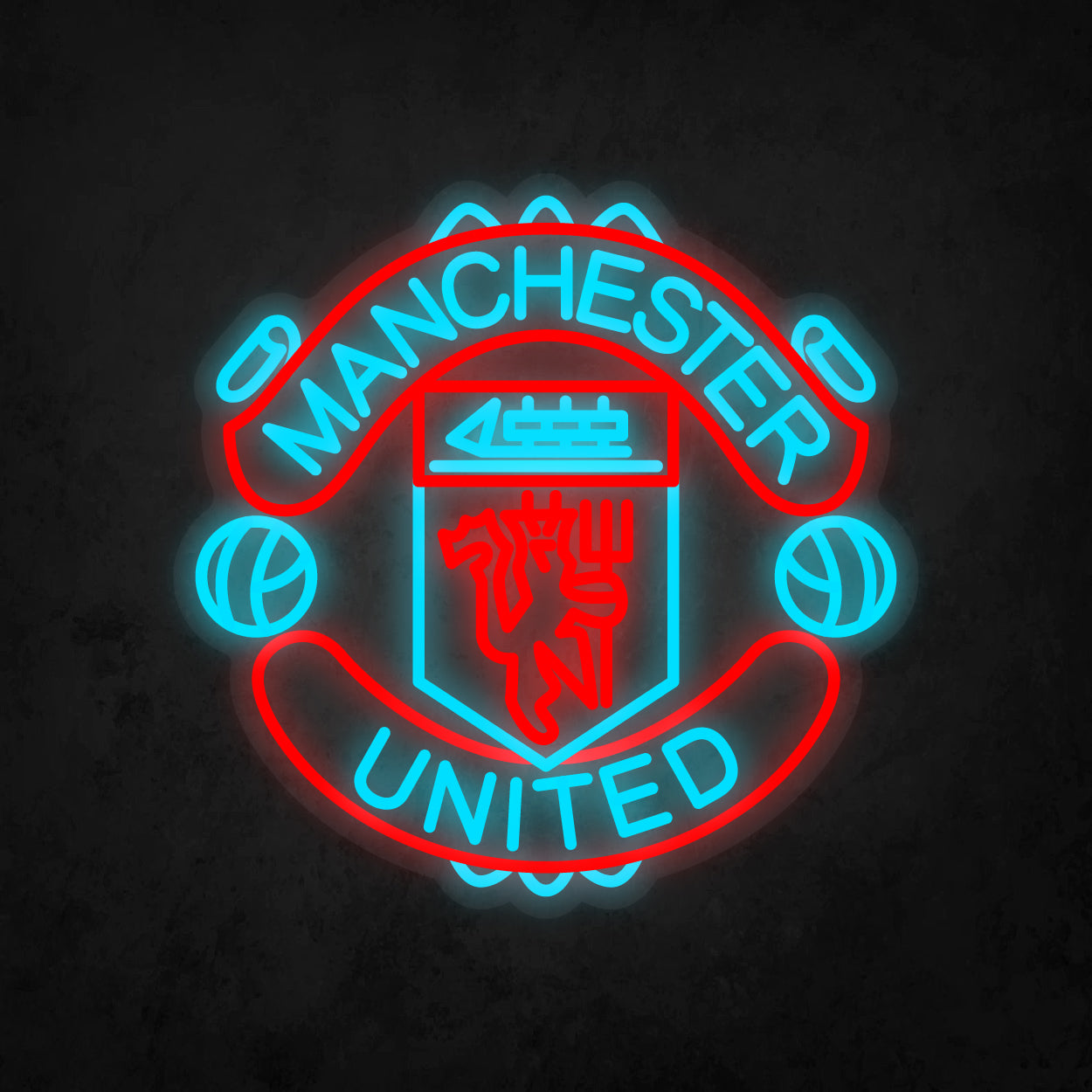 LED Neon Sign - Manchester United