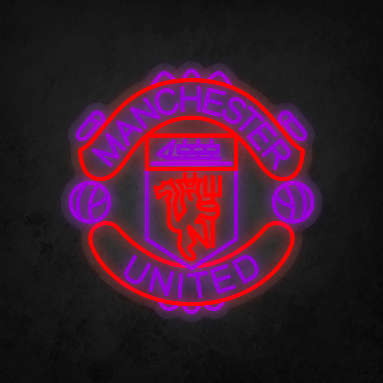 LED Neon Sign - Manchester United