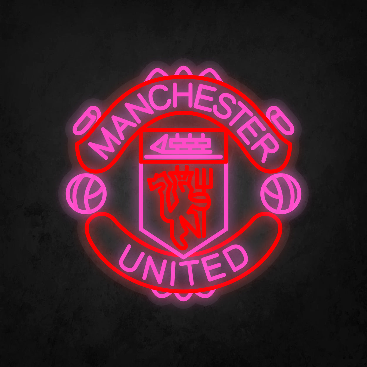 LED Neon Sign - Manchester United