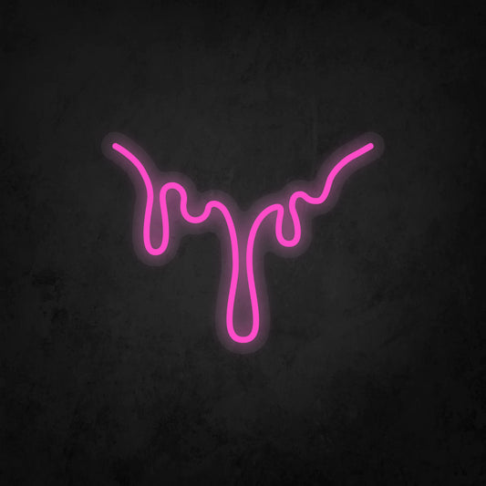 LED Neon Sign - Melting large