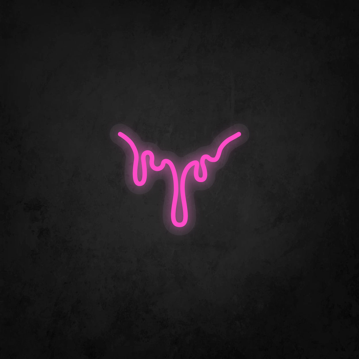 LED Neon Sign - Melting Small