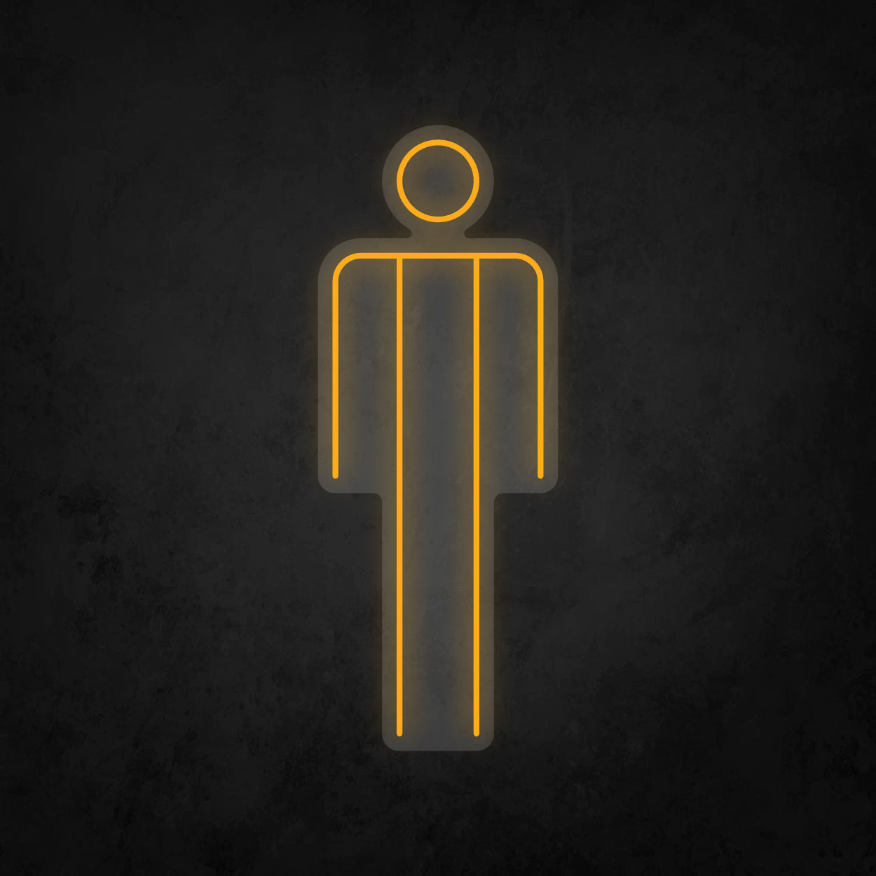 LED Neon Sign - Men's Restroom - Large