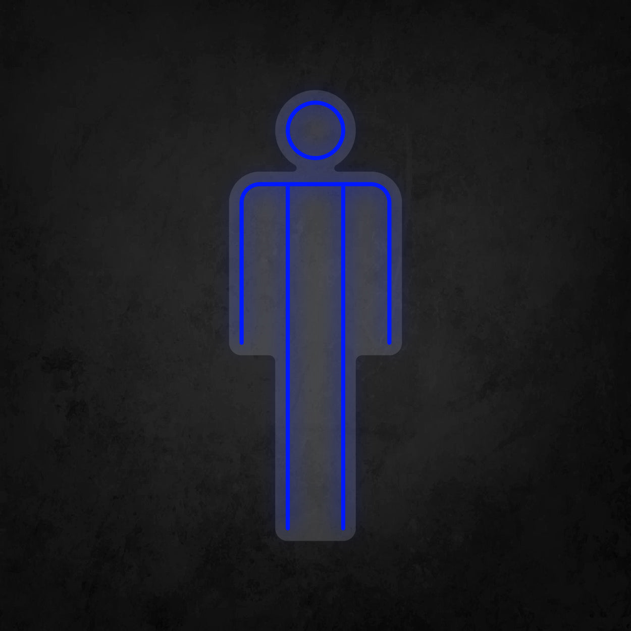 LED Neon Sign - Men's Restroom - Large