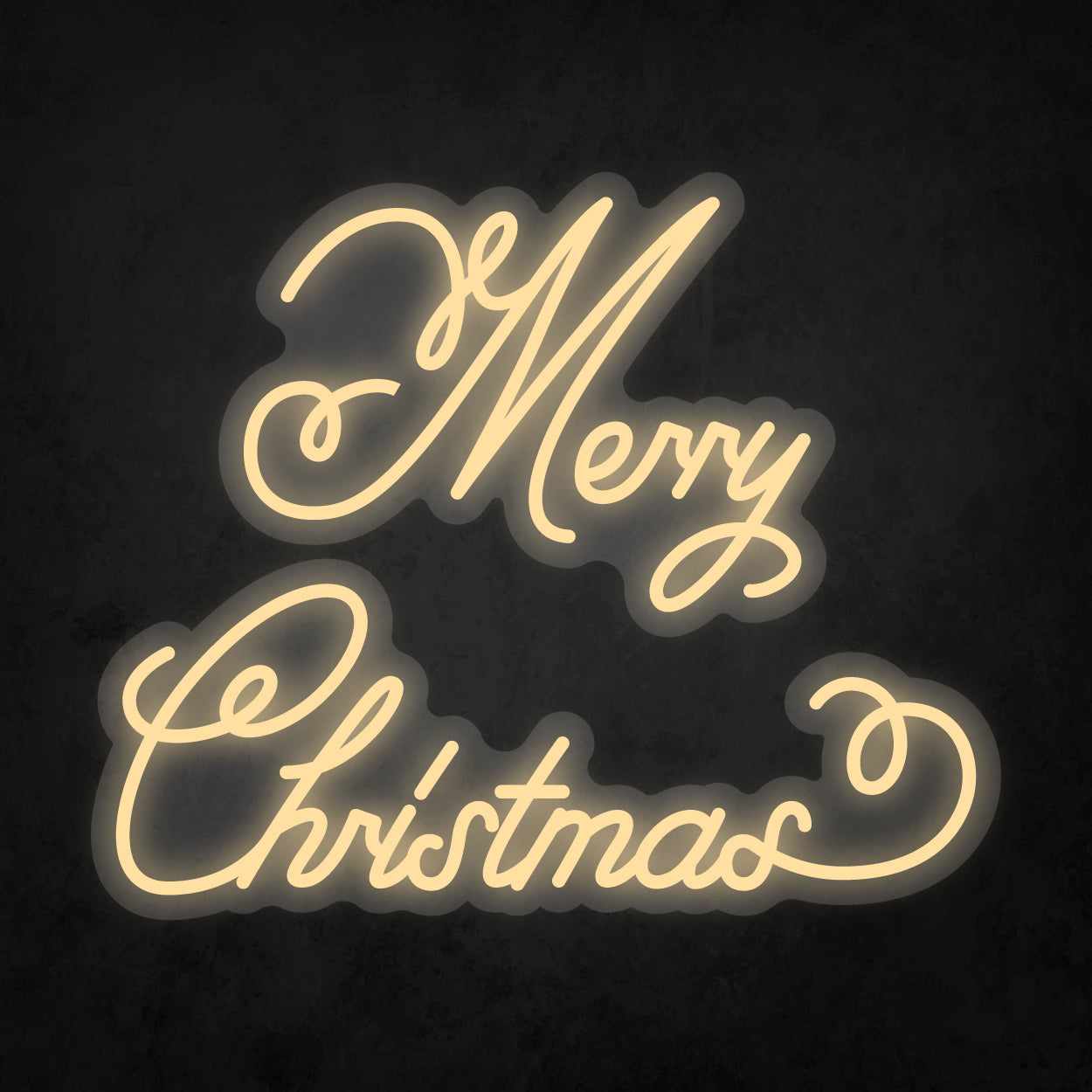 LED Neon Sign - Merry Christmas - Medium