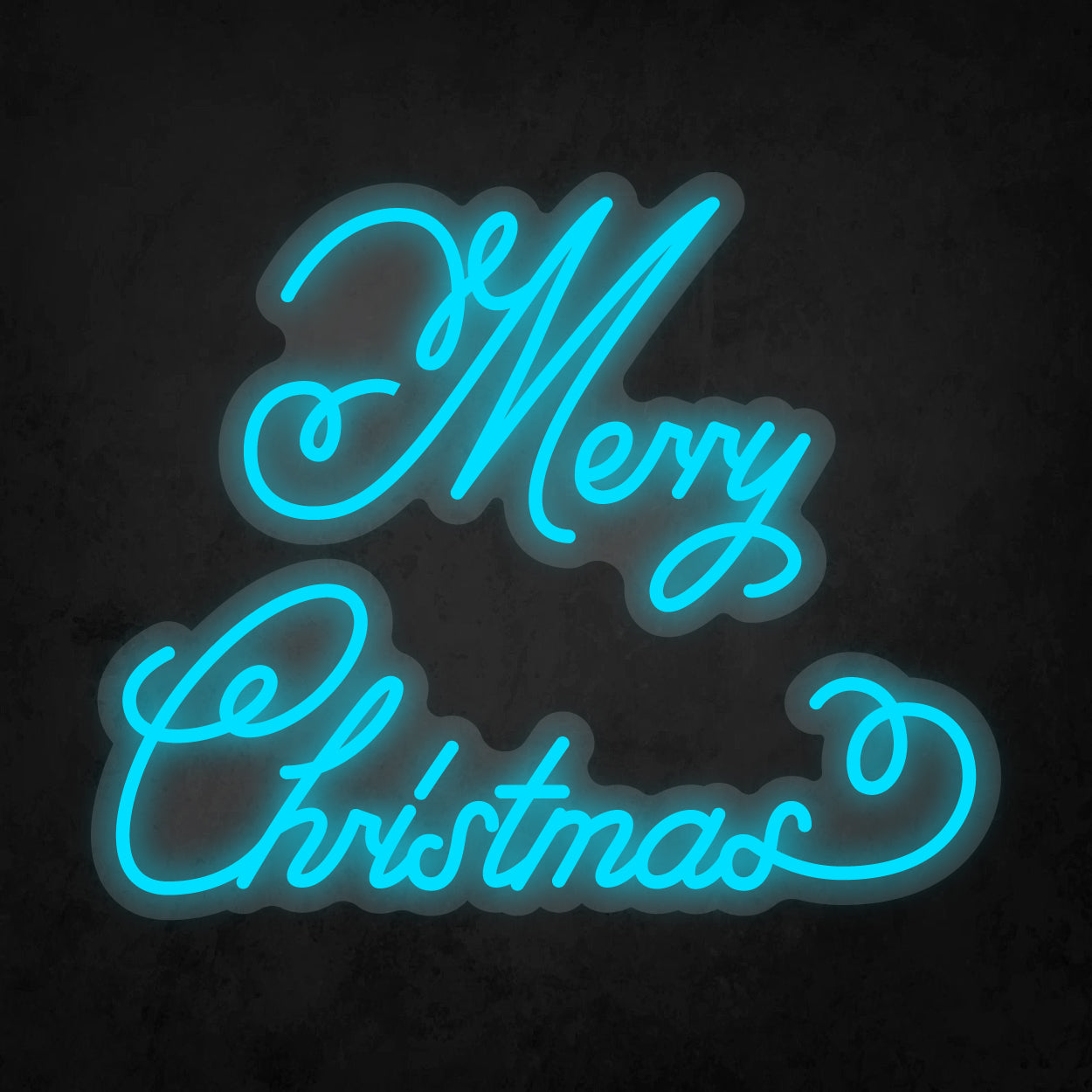 LED Neon Sign - Merry Christmas - Medium