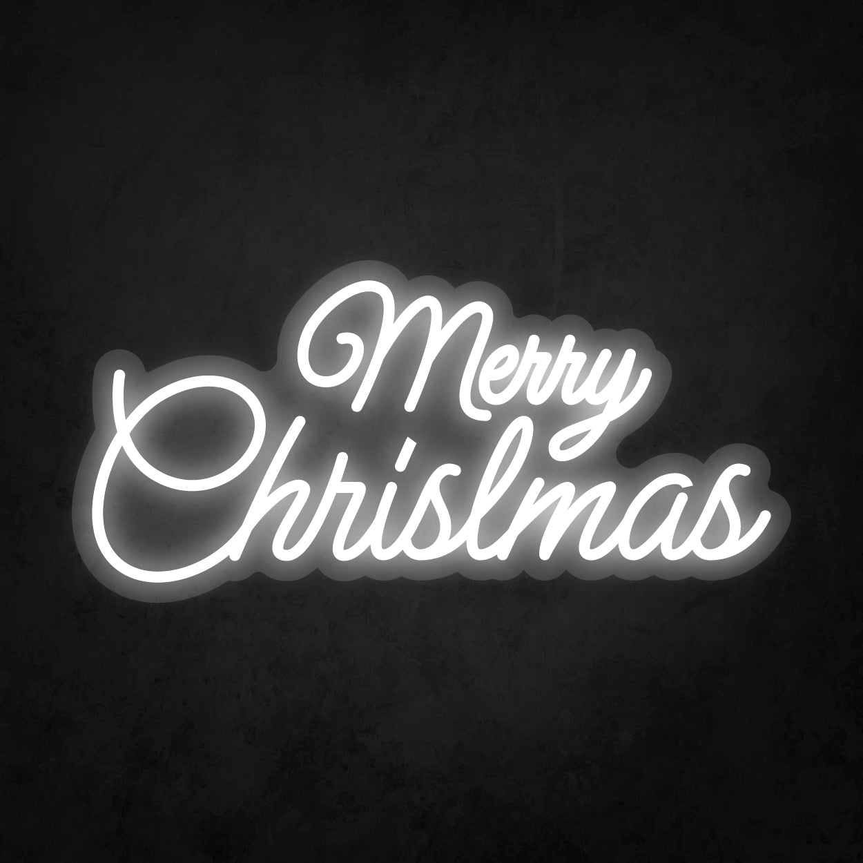 LED Neon Sign - Merry Christmas - Small