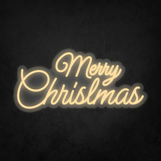 LED Neon Sign - Merry Christmas - Small