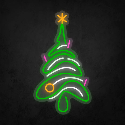 LED Neon Sign - Christmas Tree