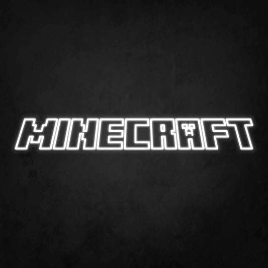 LED Neon Sign - Minecraft