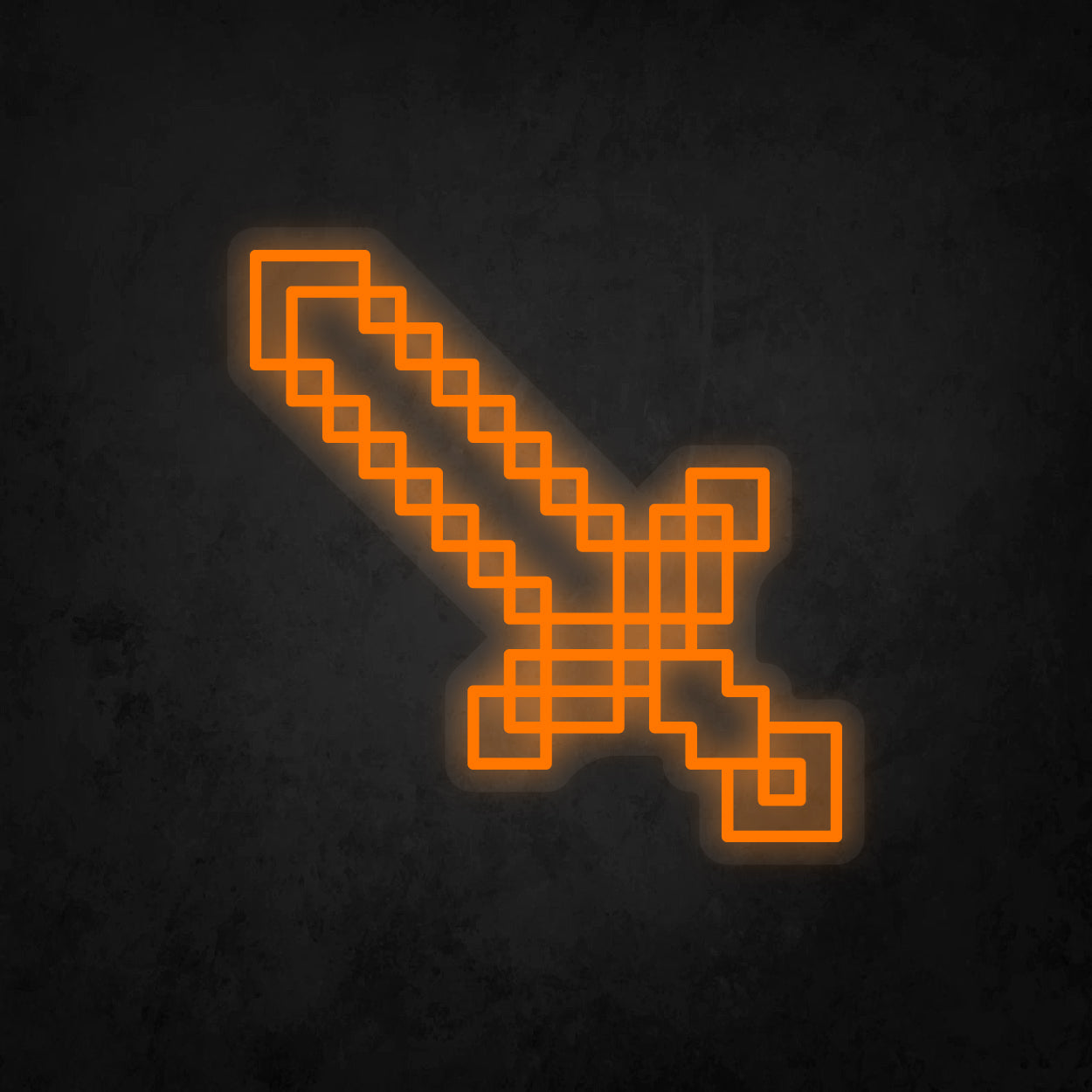 LED Neon Sign - Minecraft Sword