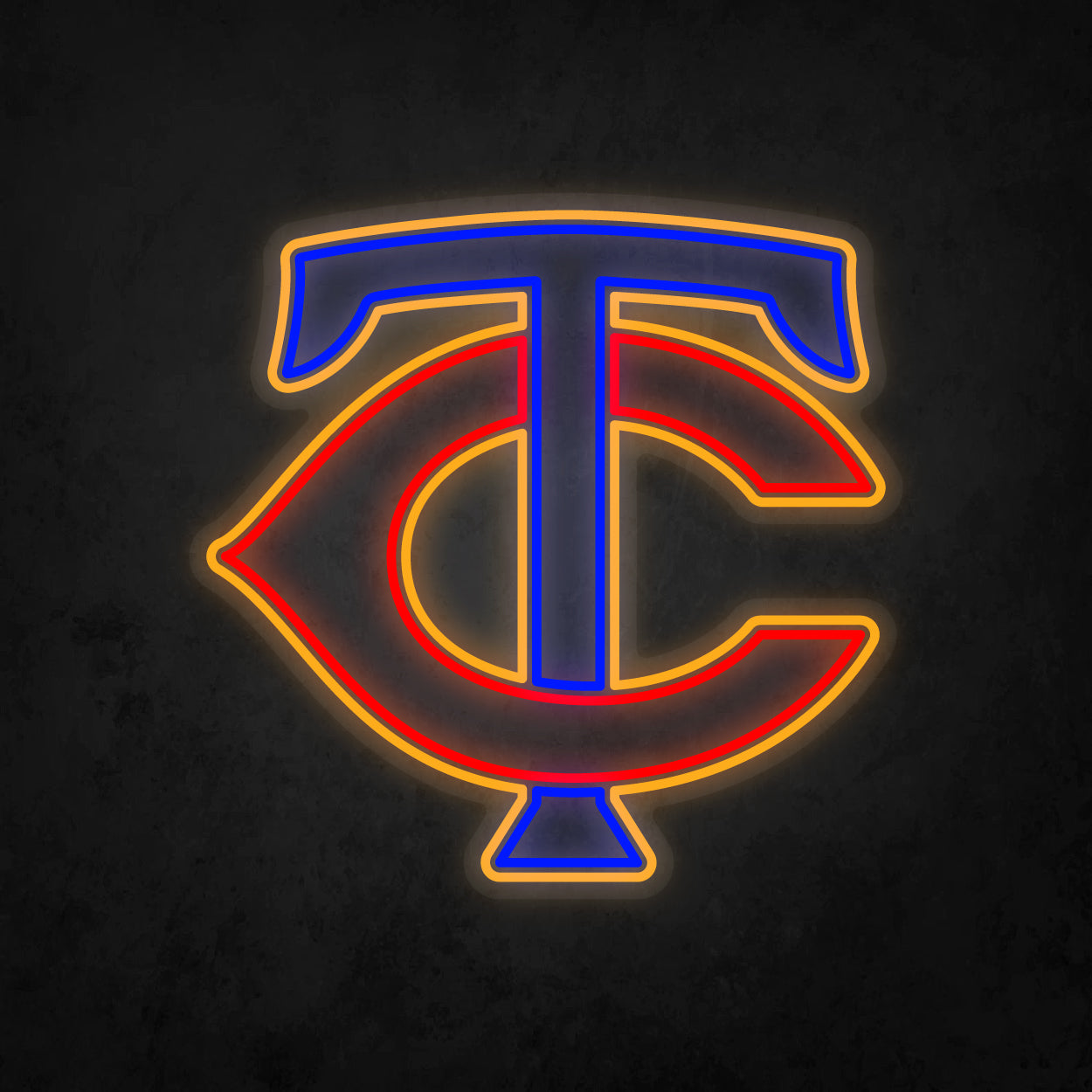 LED Neon Sign - Minnesota Twins Large