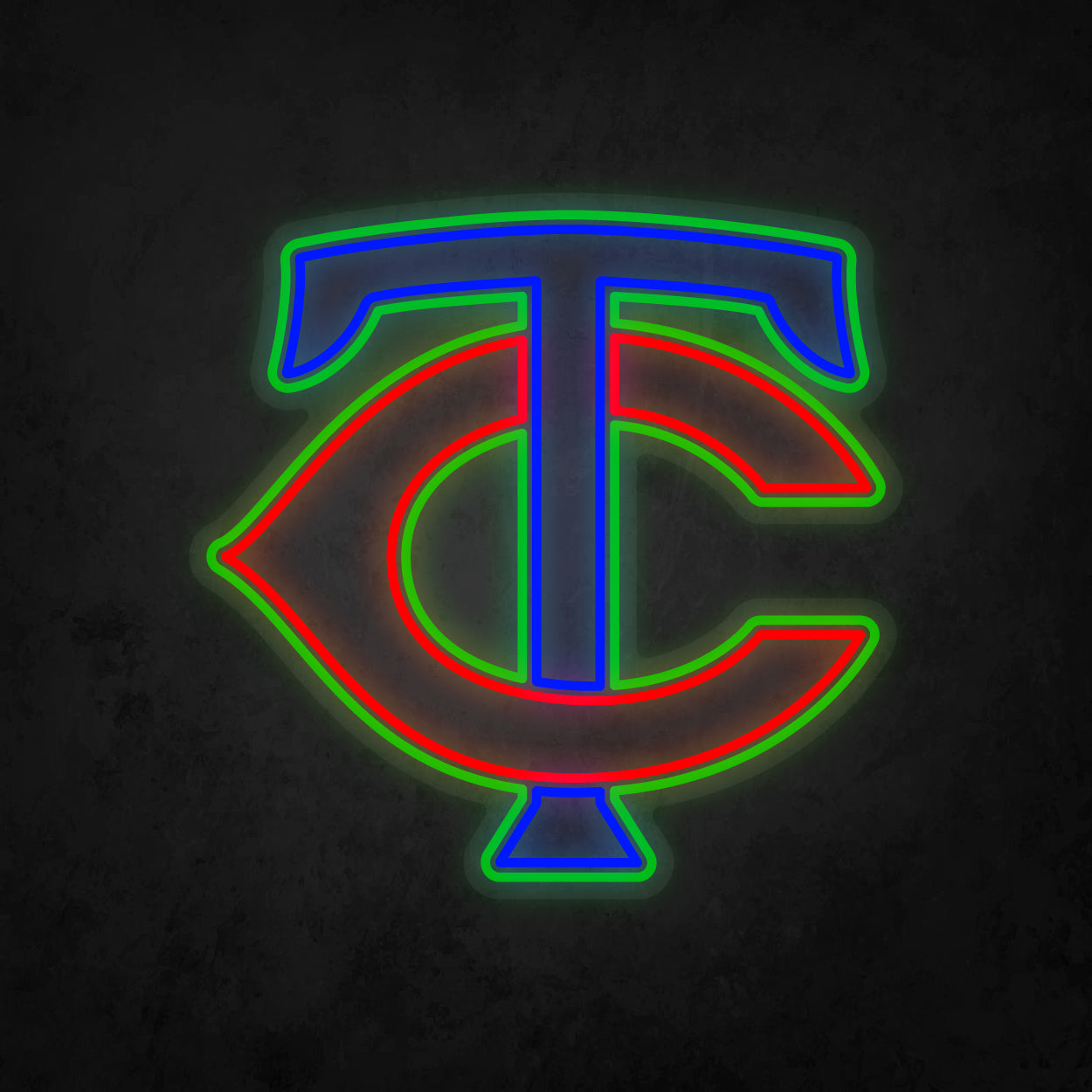 LED Neon Sign - Minnesota Twins Large