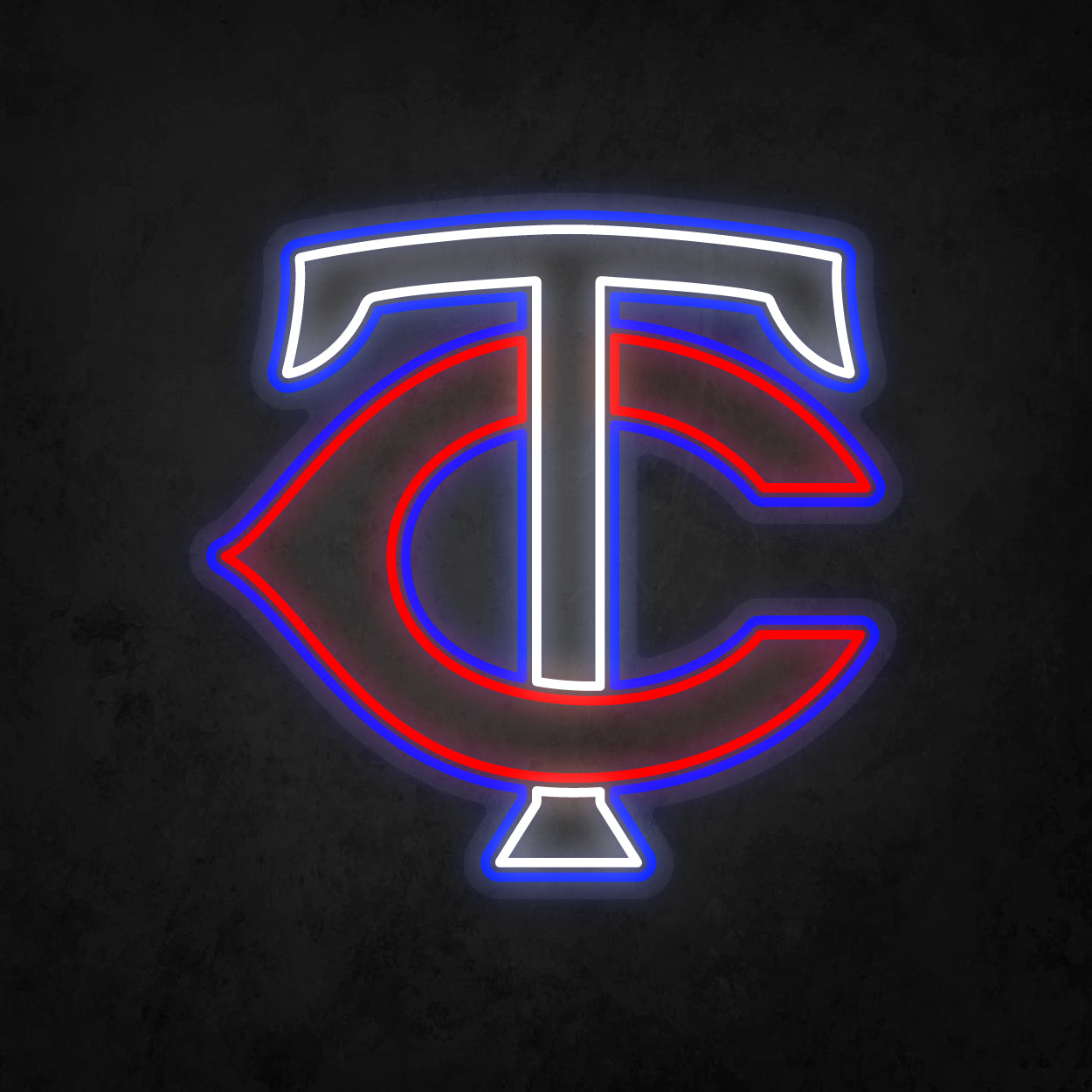 LED Neon Sign - Minnesota Twins Large
