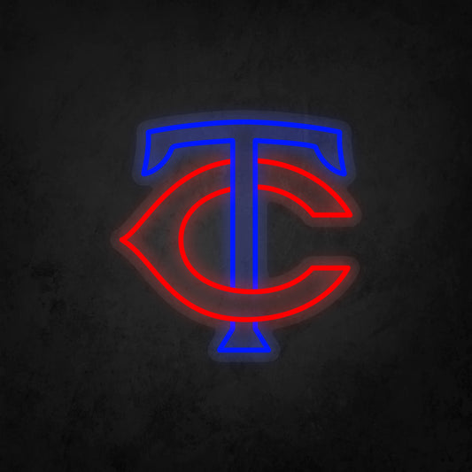 LED Neon Sign - Minnesota Twins - Medium