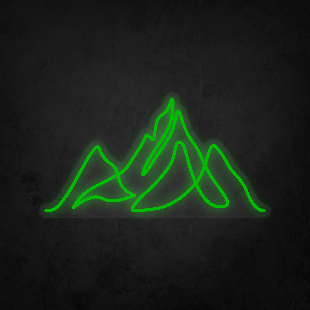 LED Neon Sign - Mountain