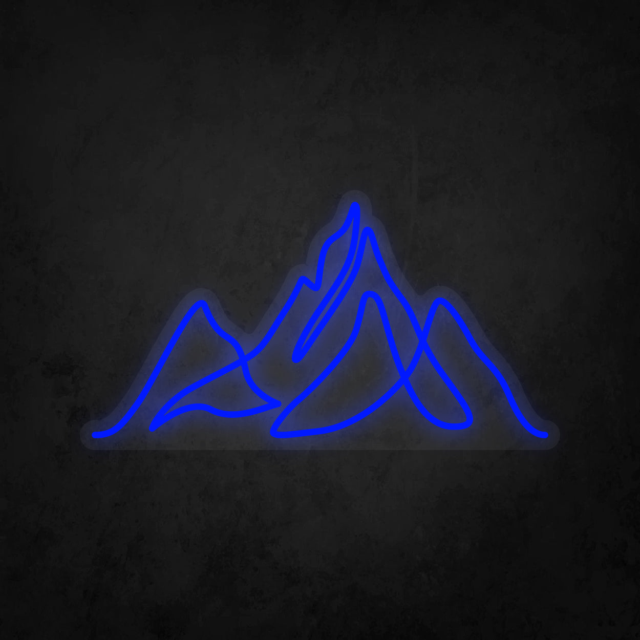 LED Neon Sign - Mountain