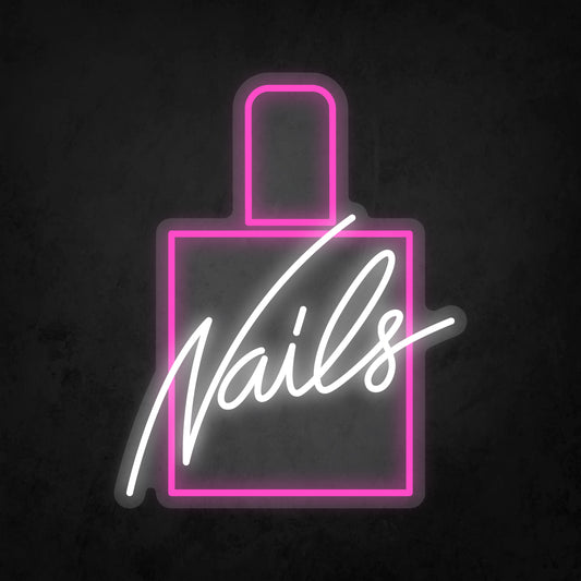 LED Neon Sign - Nails