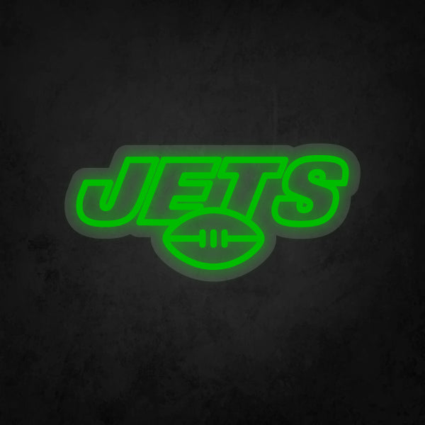LED Neon Sign - New York Jets - Small