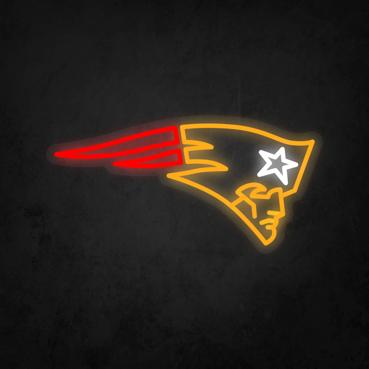 LED Neon Sign - New England Patriots