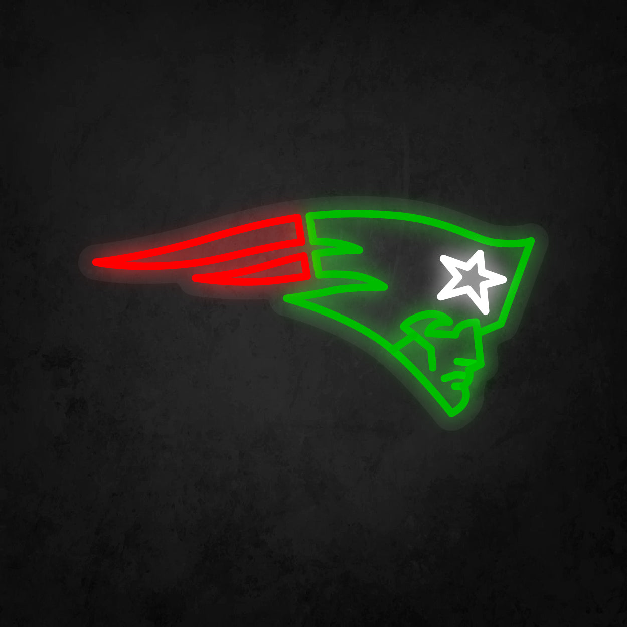 LED Neon Sign - New England Patriots