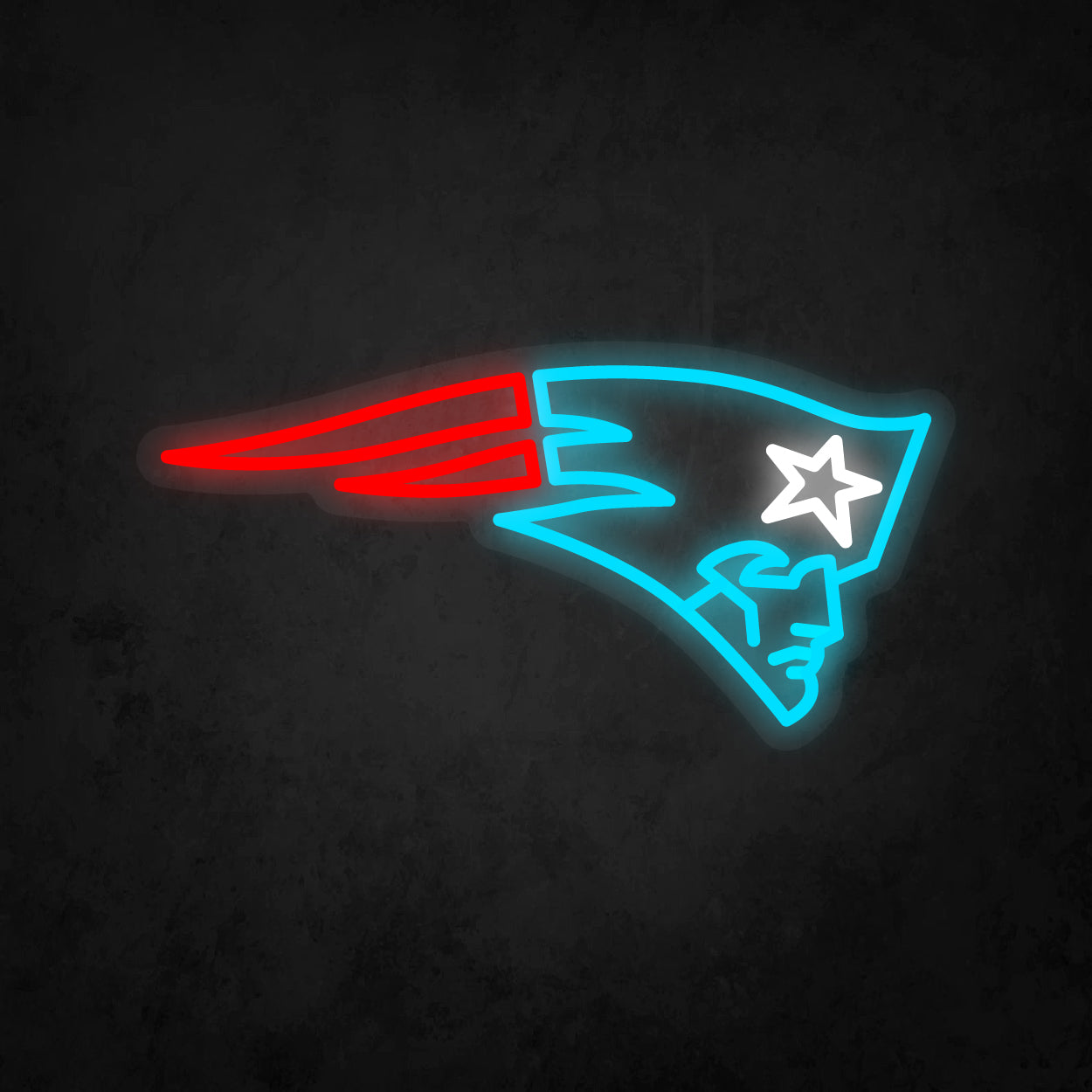 LED Neon Sign - New England Patriots