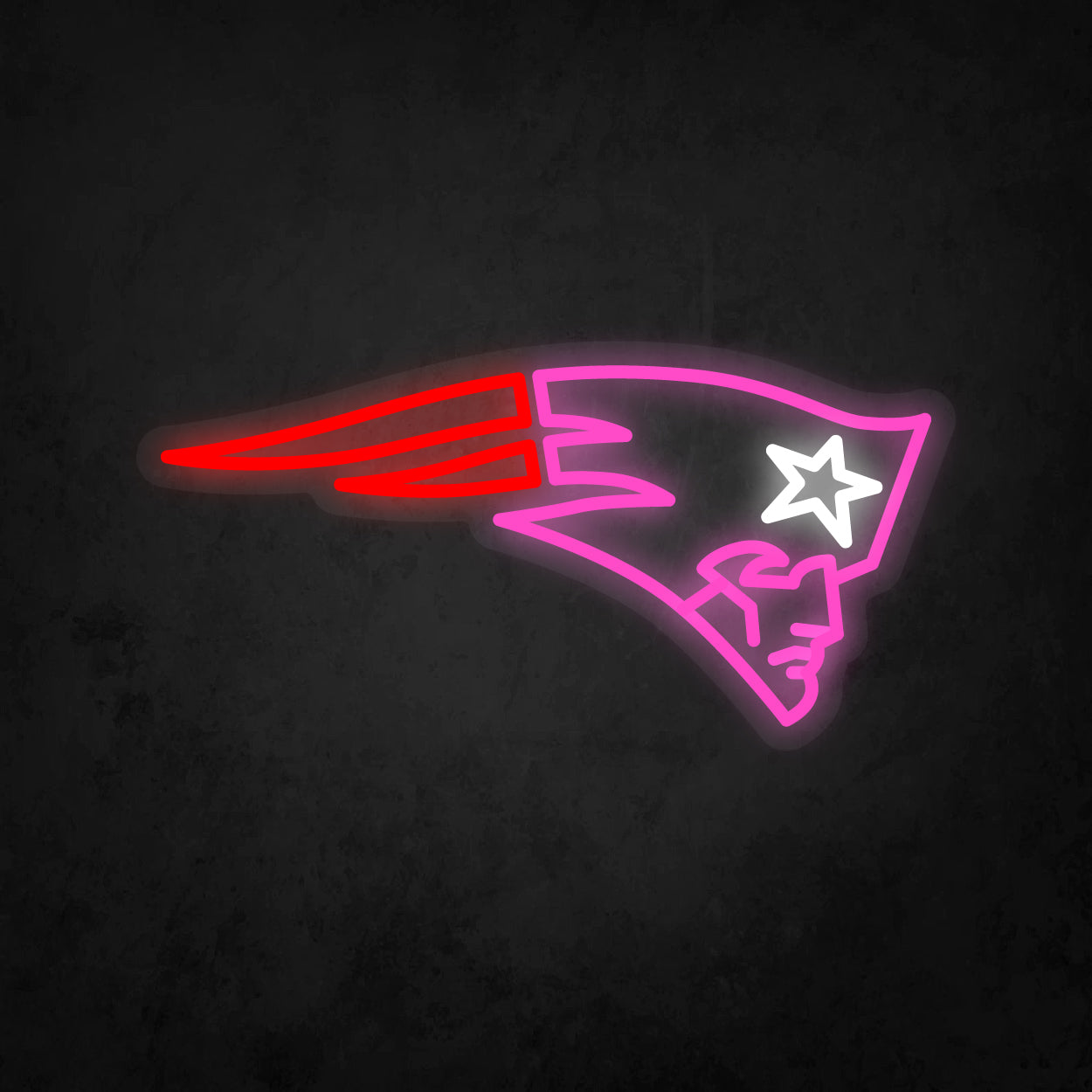 LED Neon Sign - New England Patriots