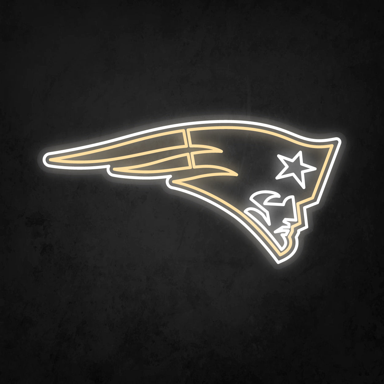 LED Neon Sign - New England Patriots Large