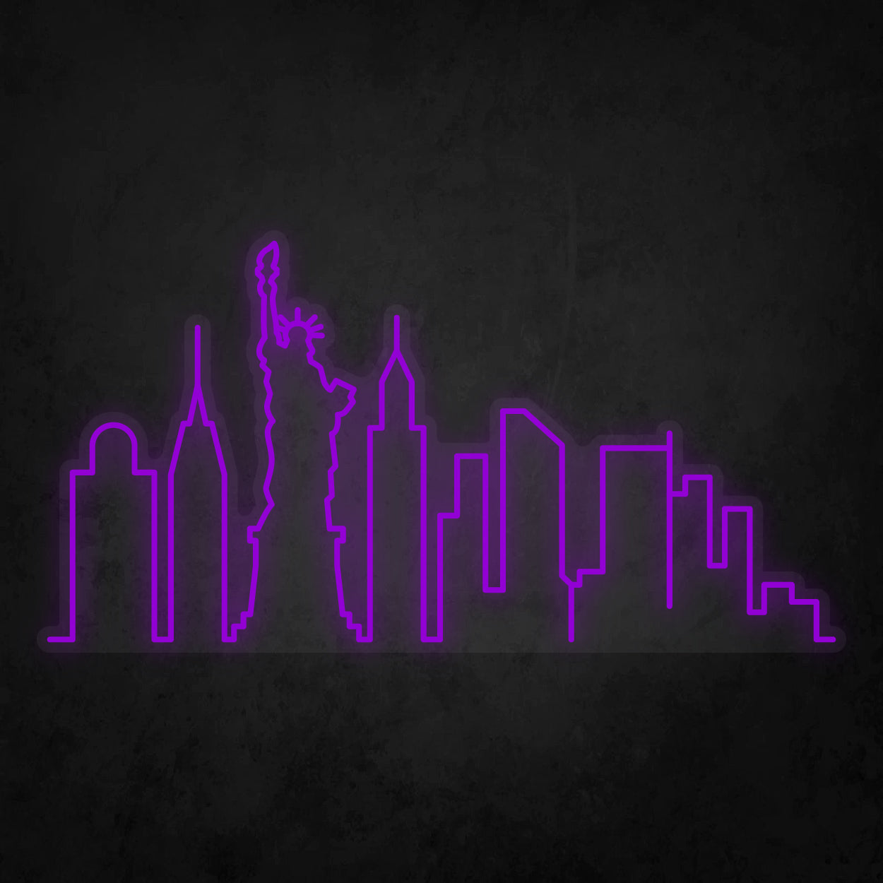 LED Neon Sign - New York City Line