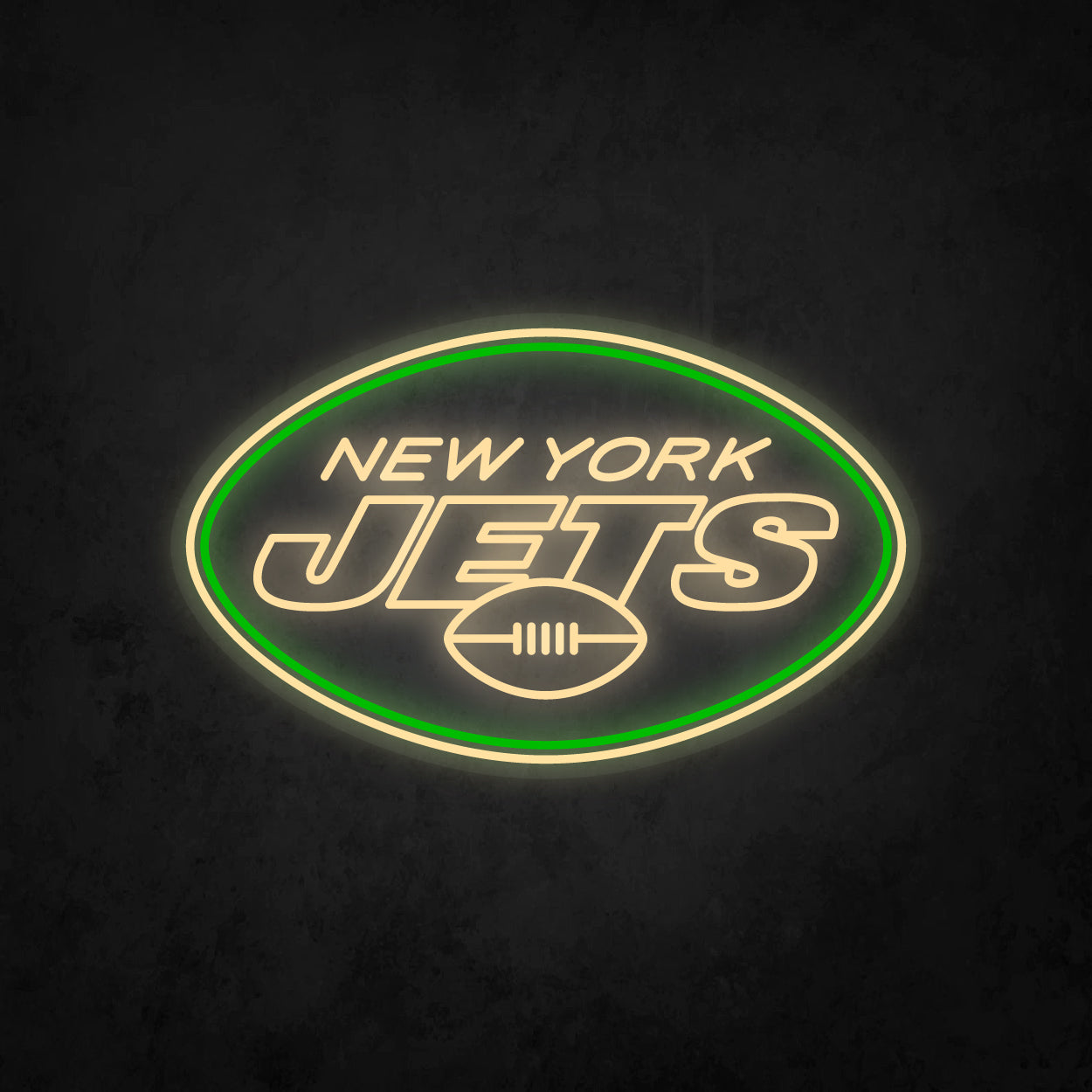LED Neon Sign - New York Jets Large