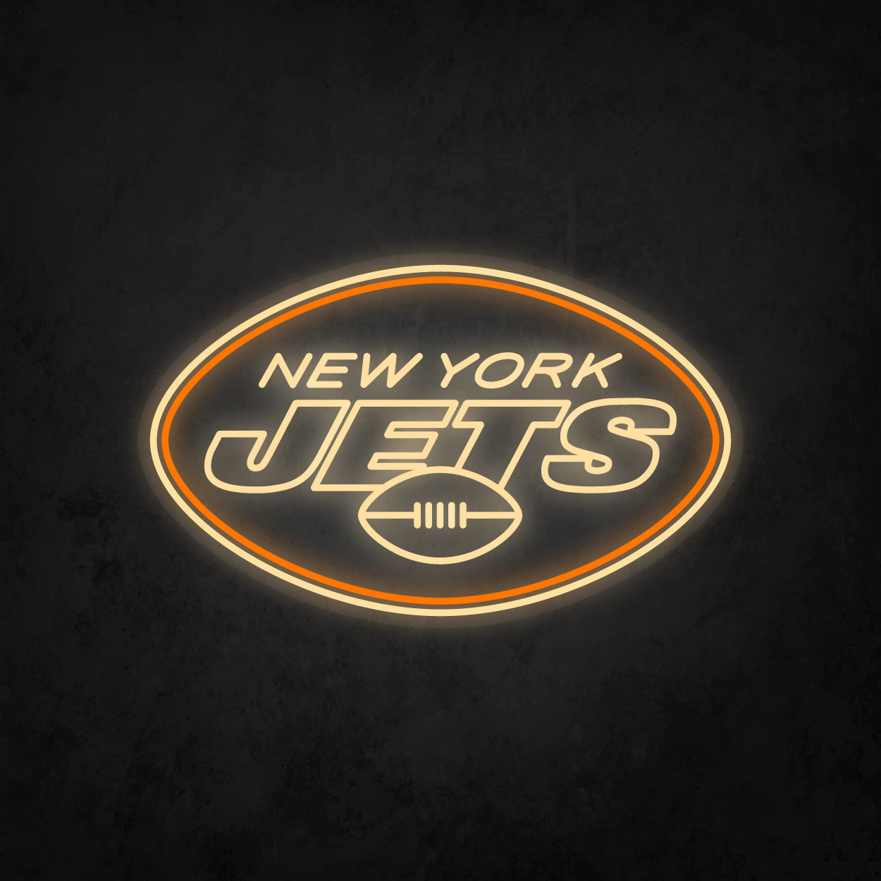LED Neon Sign - New York Jets Large