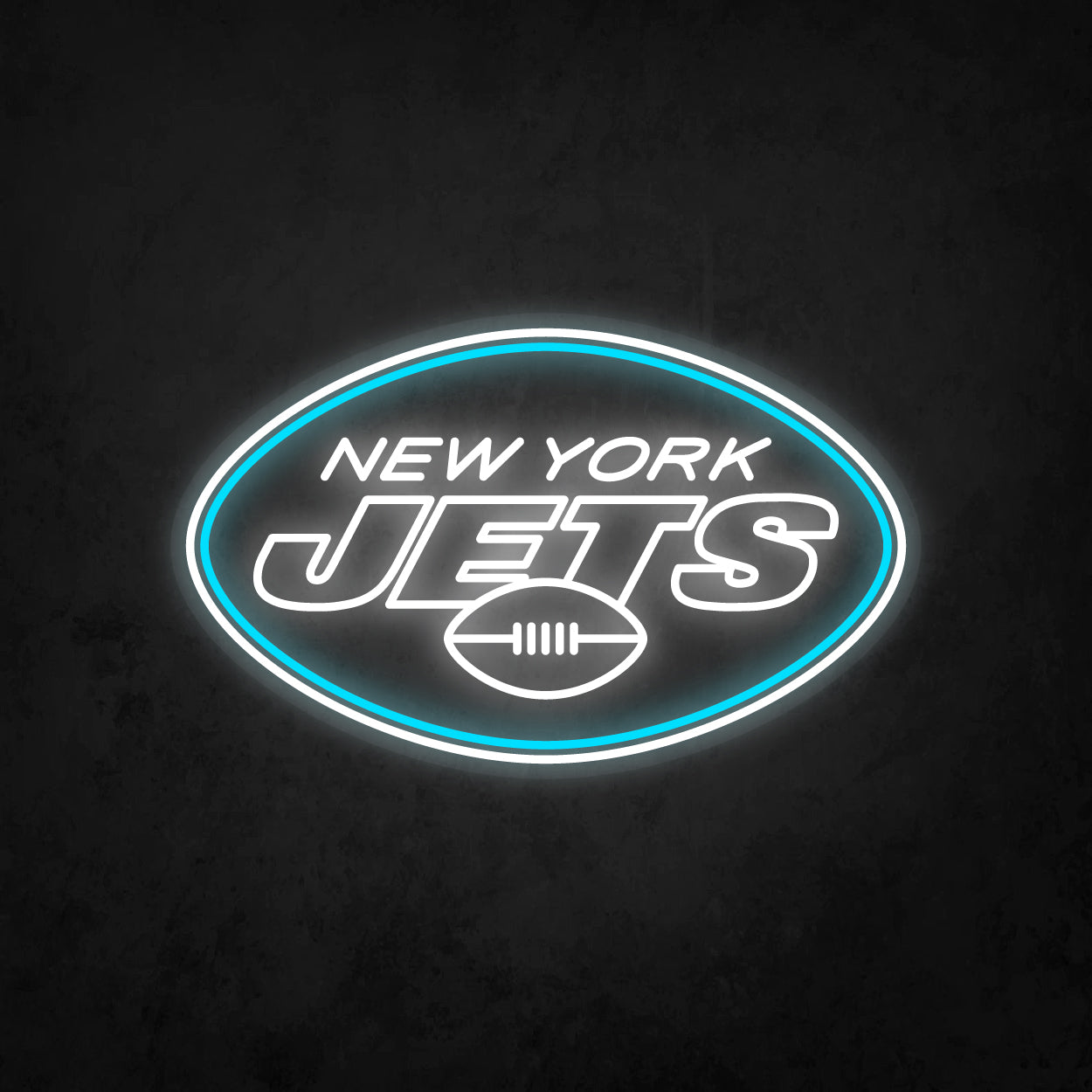 LED Neon Sign - New York Jets Large
