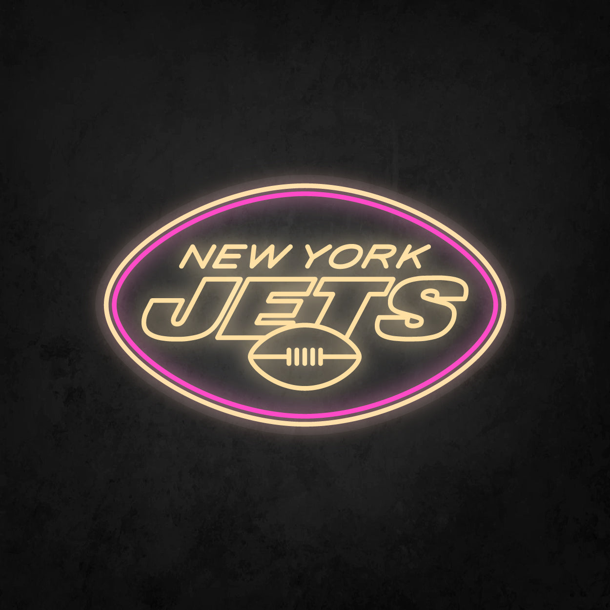 LED Neon Sign - New York Jets Large