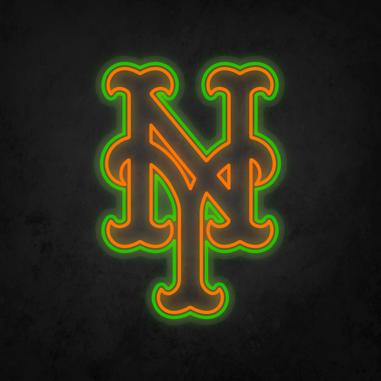 LED Neon Sign - New York Mets Large