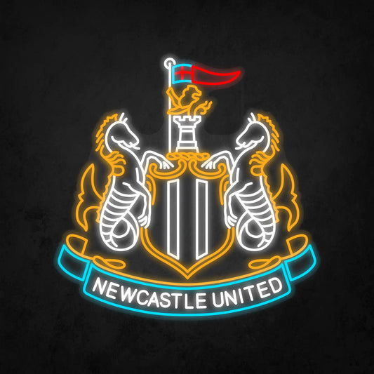 LED Neon Sign - Newcastle United FC X Large