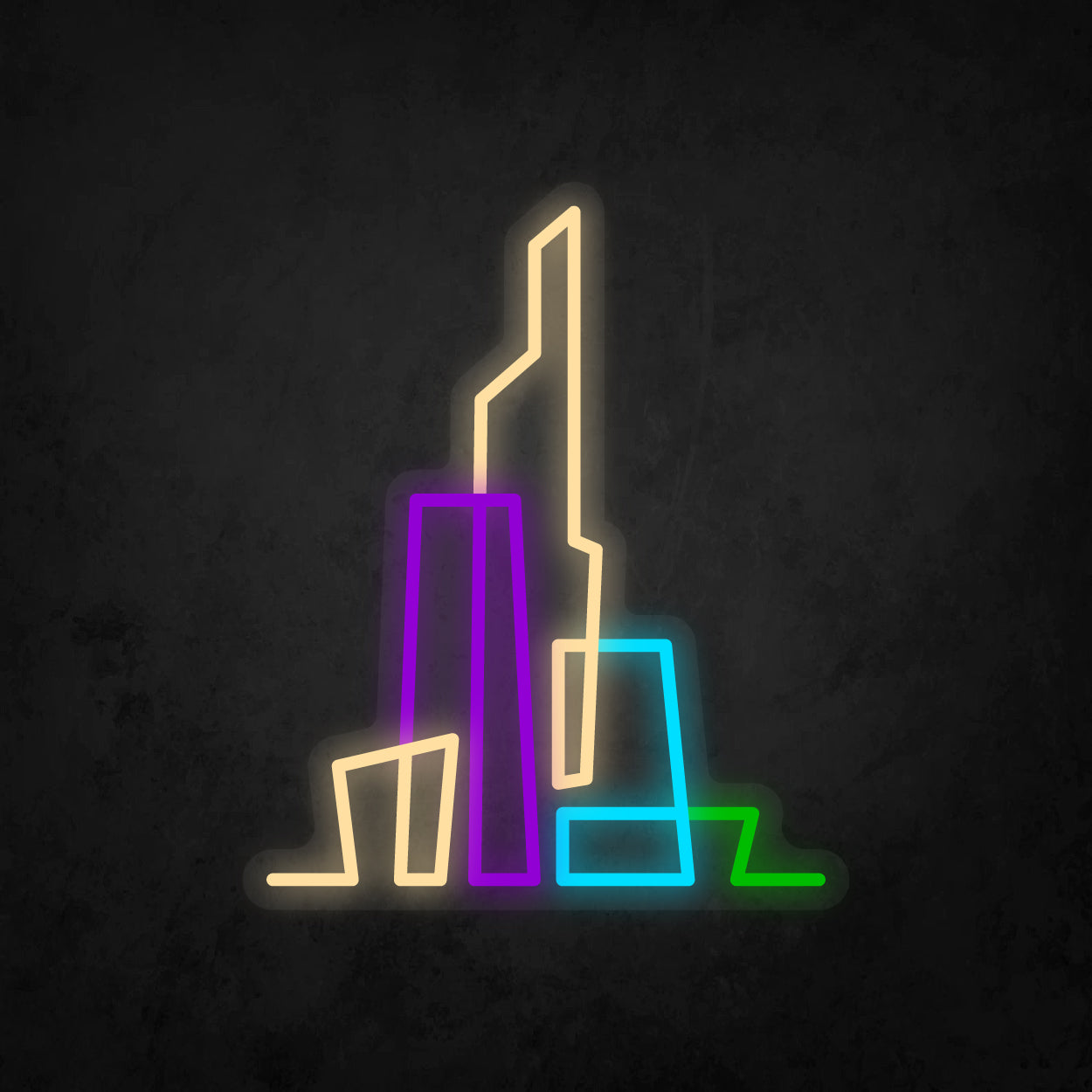 LED Neon Sign - Night City