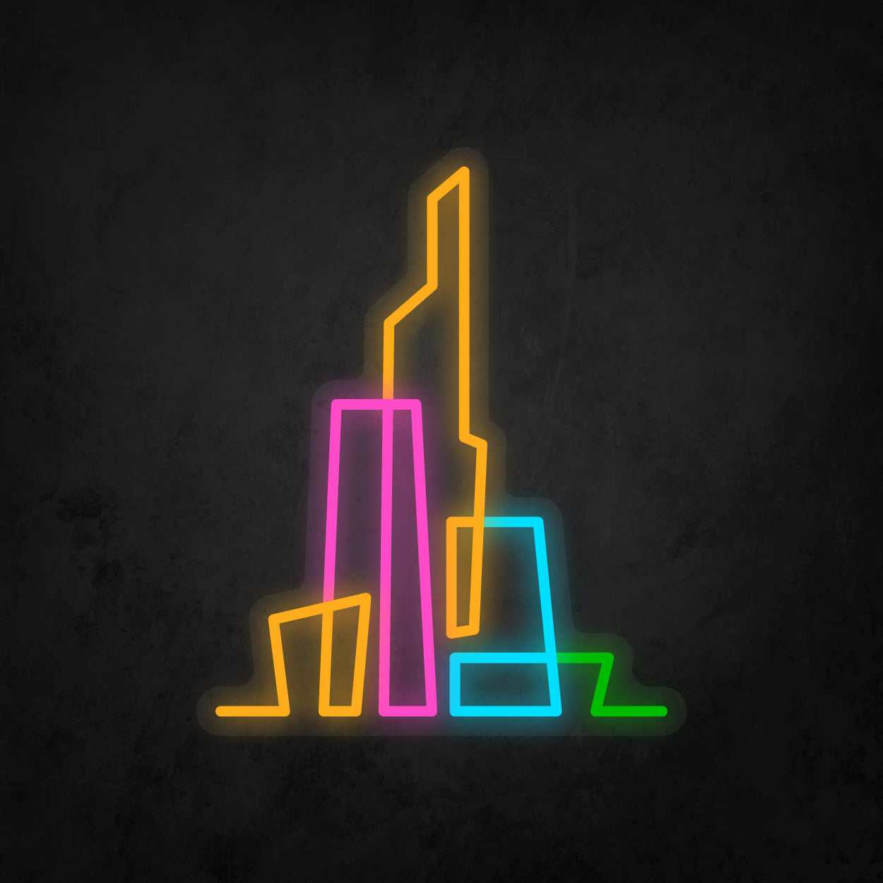 LED Neon Sign - Night City